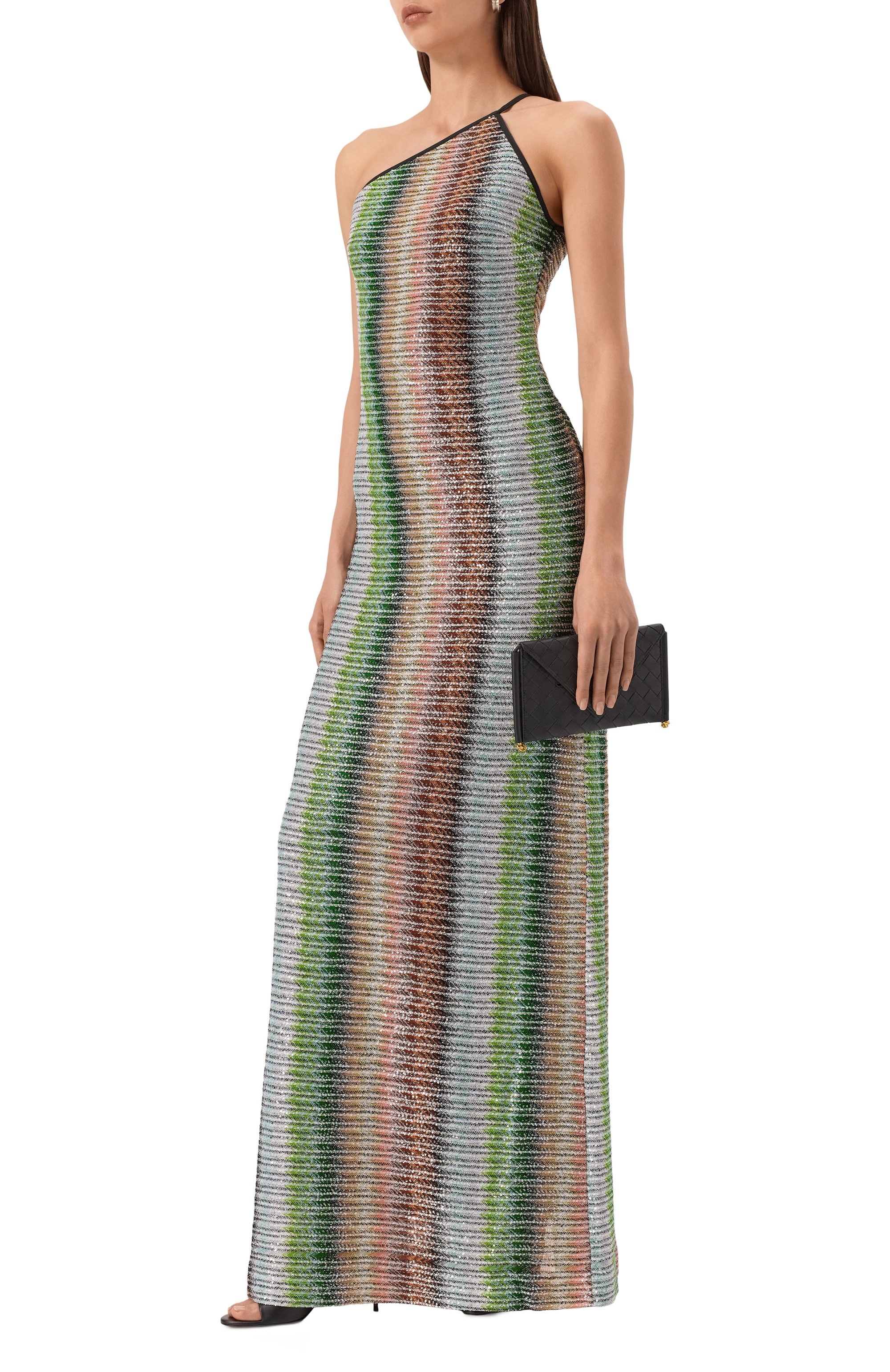 Платье с отделкой пайетками MISSONI, арт. DS25SG1B/BC0051, фото 2