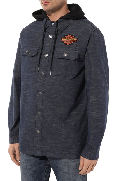 Хлопковая рубашка HARLEY-DAVIDSON, арт. 96876-23VM, фото 3