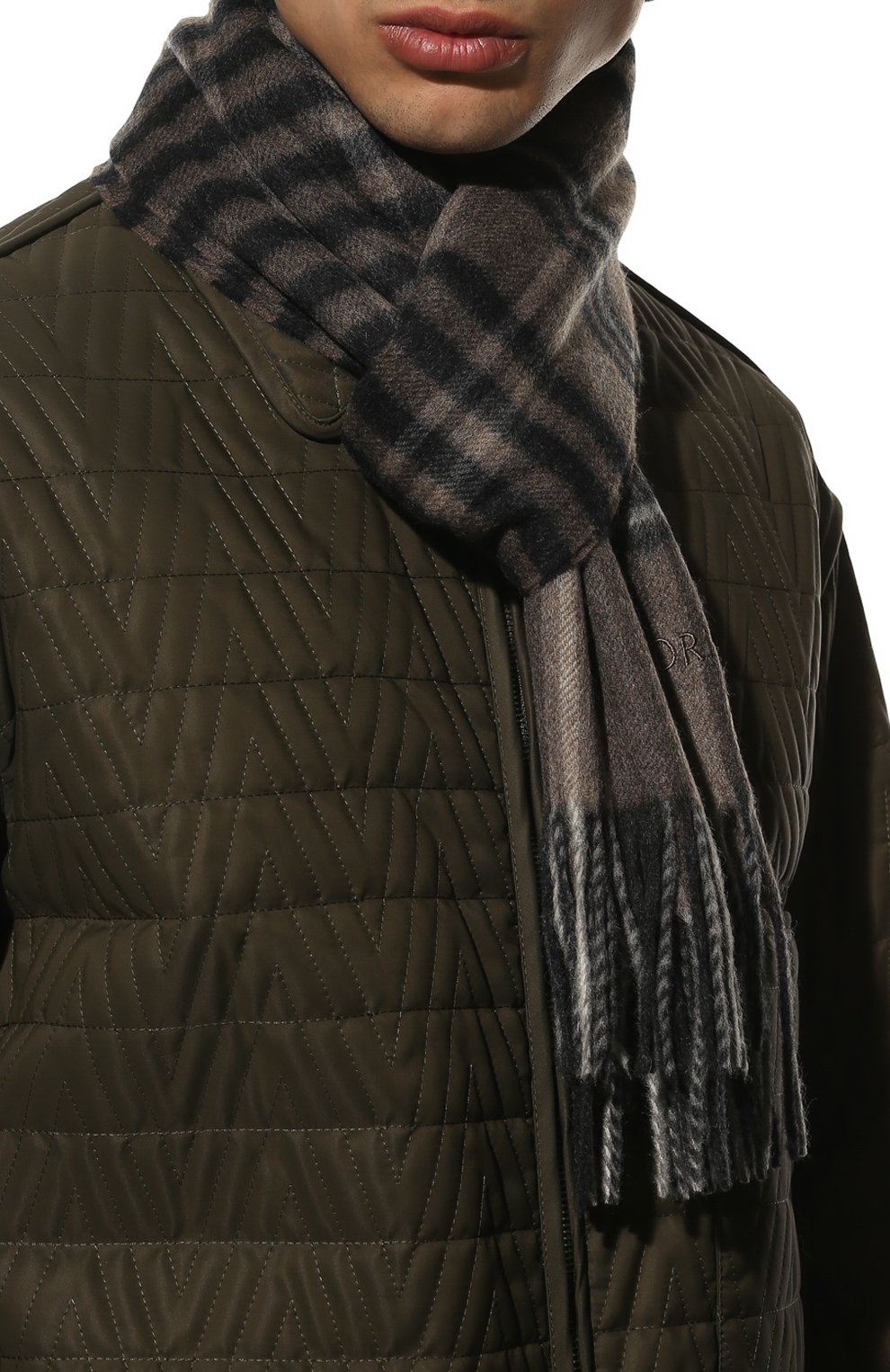 Кашемировый шарф CORNELIANI, арт. 90B377-2829009/00, фото 2