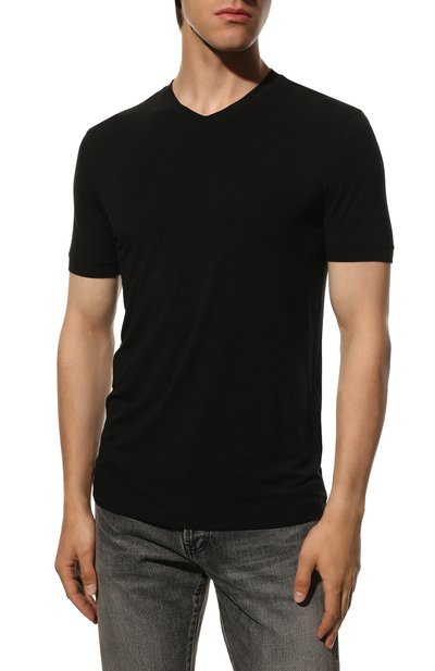 Футболка из вискозы GIORGIO ARMANI, арт. 8NST53/SJP4Z, фото 3