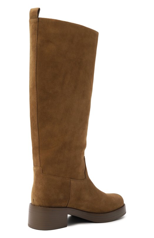 Замшевые сапоги 12 STOREEZ 134708 Коричневый  134708 Фото 5