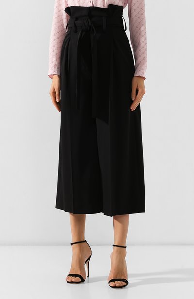 Шерстяные брюки STELLA MCCARTNEY черного цвета по цене 48400 руб., арт. 513859/SNB77, фото 3 Шерстяные брюки STELLA MCCARTNEY, арт. 513859/SNB77, фото 3
