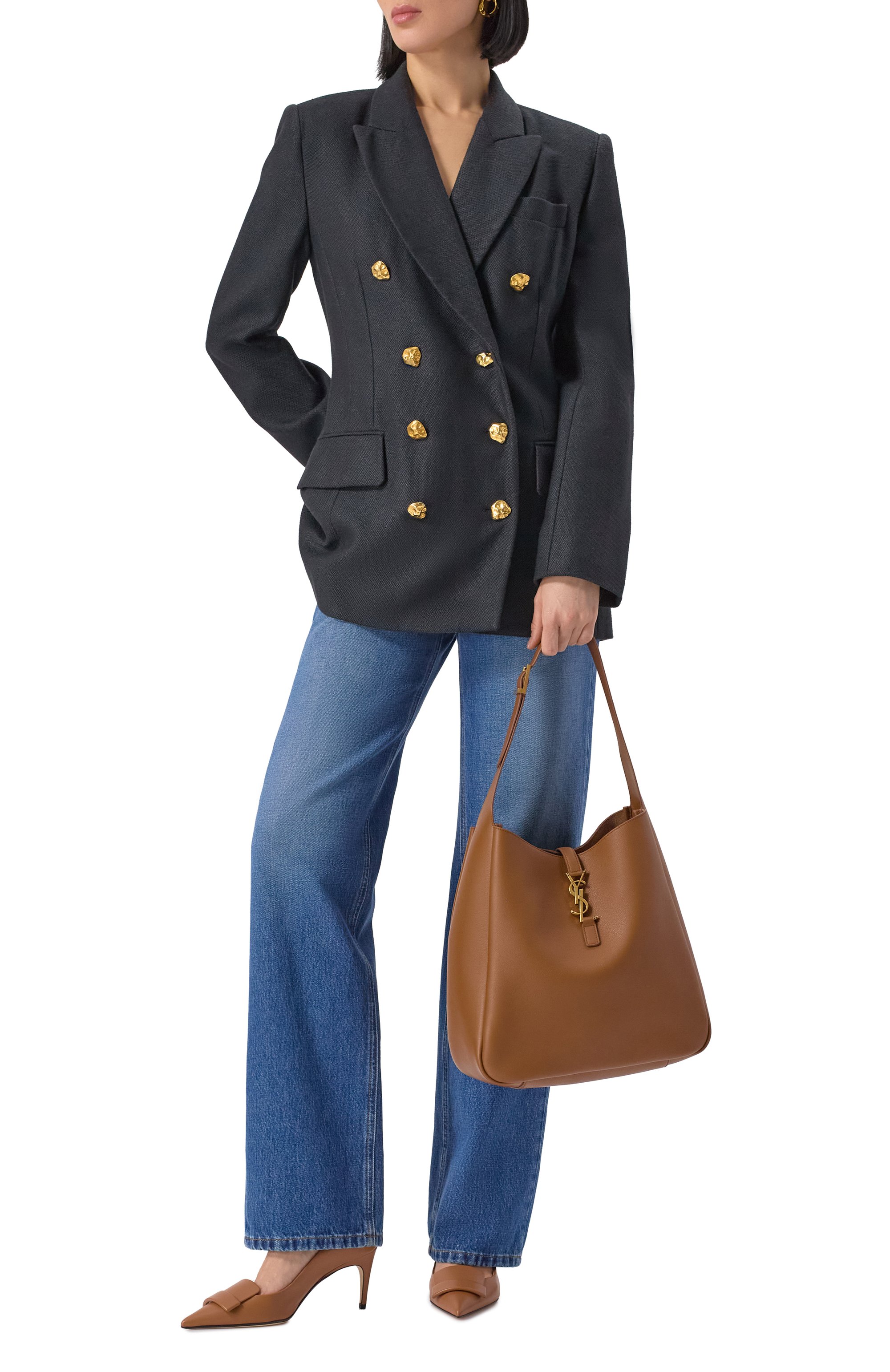 Сумка le 5 à 7 large SAINT LAURENT, арт. 753837/AAAUQ, фото 7