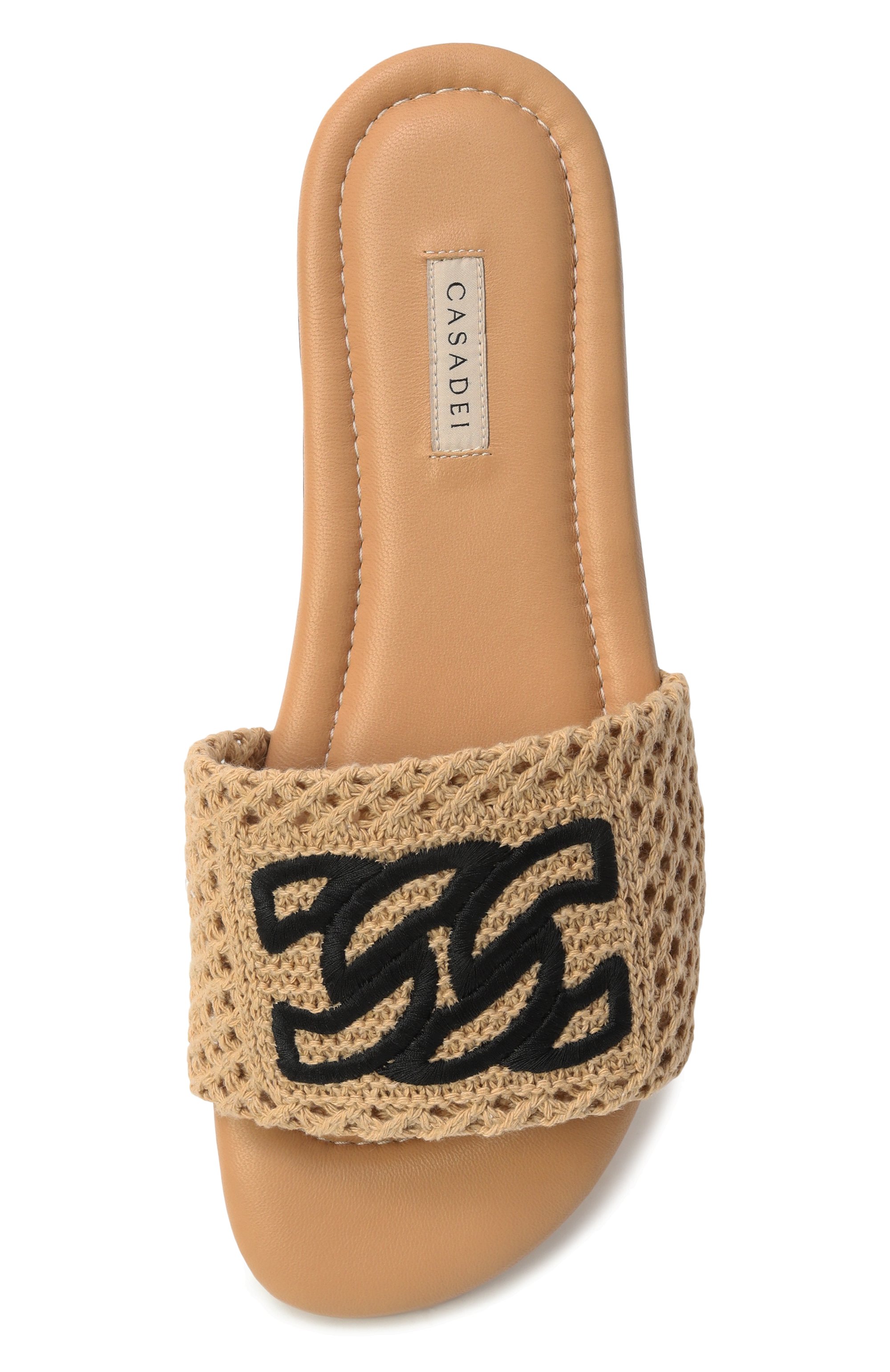 Текстильные шлепанцы positano CASADEI, арт. 1M493J0101/T0517, фото 6