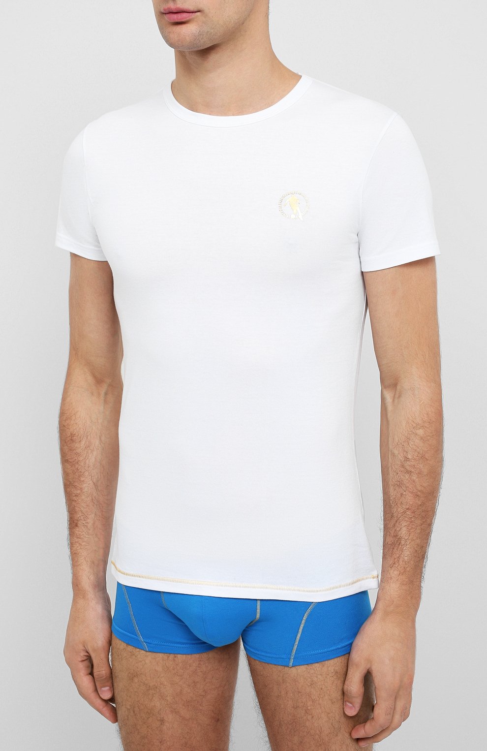 Хлопковая футболка DIRK BIKKEMBERGS, арт. VBKT04830, фото 3