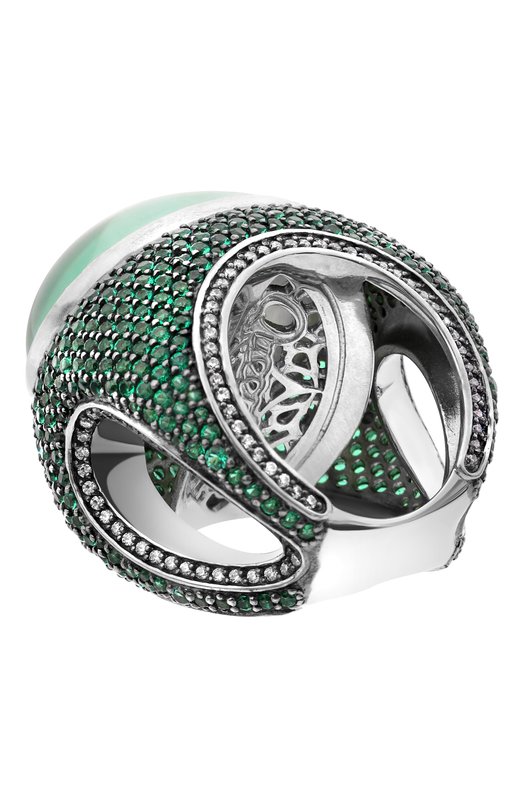Кольцо Remember me Queensbee 101151 Зелёный  101151 Фото 3