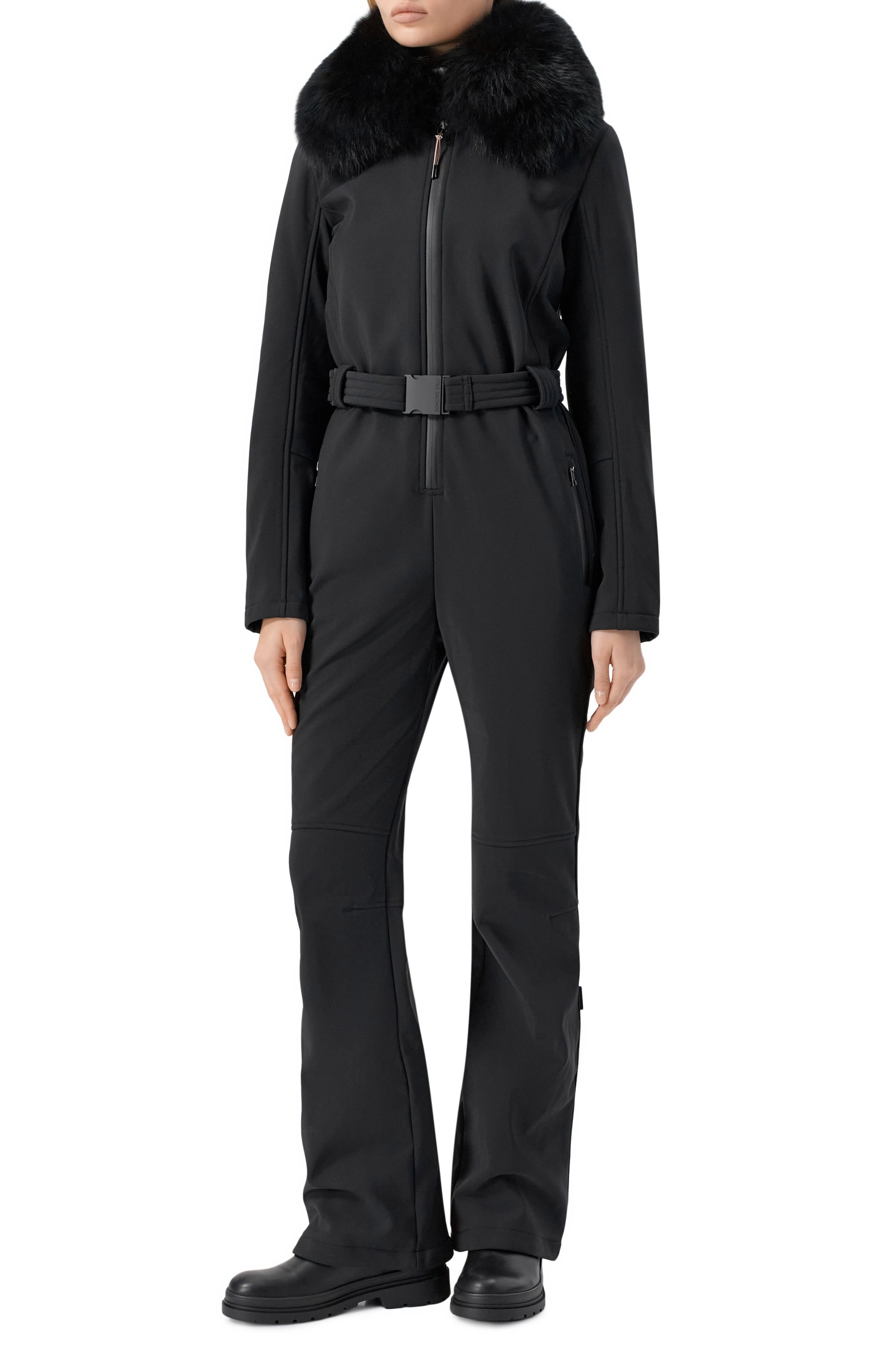 Комбинезон с воротником из песца YVES SALOMON, арт. KP003XX/K11G, фото 2