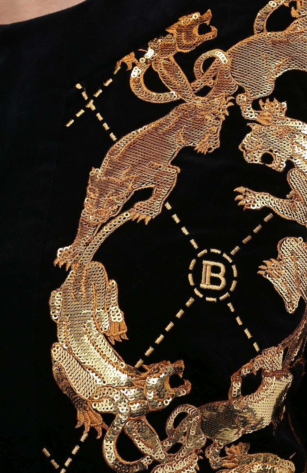 Хлопковый жакет BALMAIN, арт. UF17572/C256, фото 5