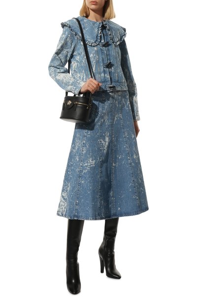 Джинсовая юбка GANNI, арт. F6557, фото 2