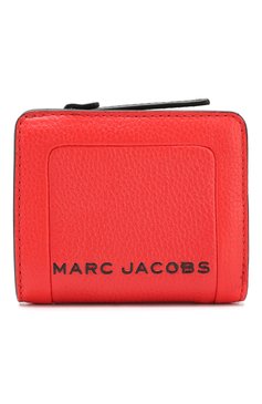 Женские кожаное портмоне MARC JACOBS (THE) красного цвета, арт. M0015107 | Фото 1 (Статус проверки: Проверено, Проверена категория; Кросс-КТ: другое; Материал: Натуральная кожа; Материал сплава: Проверено, Проставлено; Нос: Не проставлено)