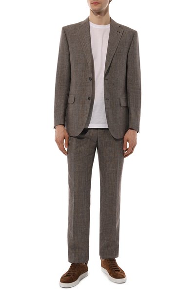 Костюм из льна и шерсти CORNELIANI, арт. 916008-3117215_1, фото 1