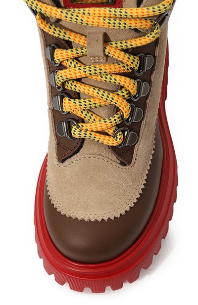 Кожаные ботинки DOLCE & GABBANA, арт. DA5177/A3C01/29-36, фото 4