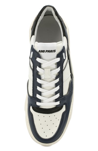 Кожаные кроссовки AMI, арт. E19S407.970, фото 5