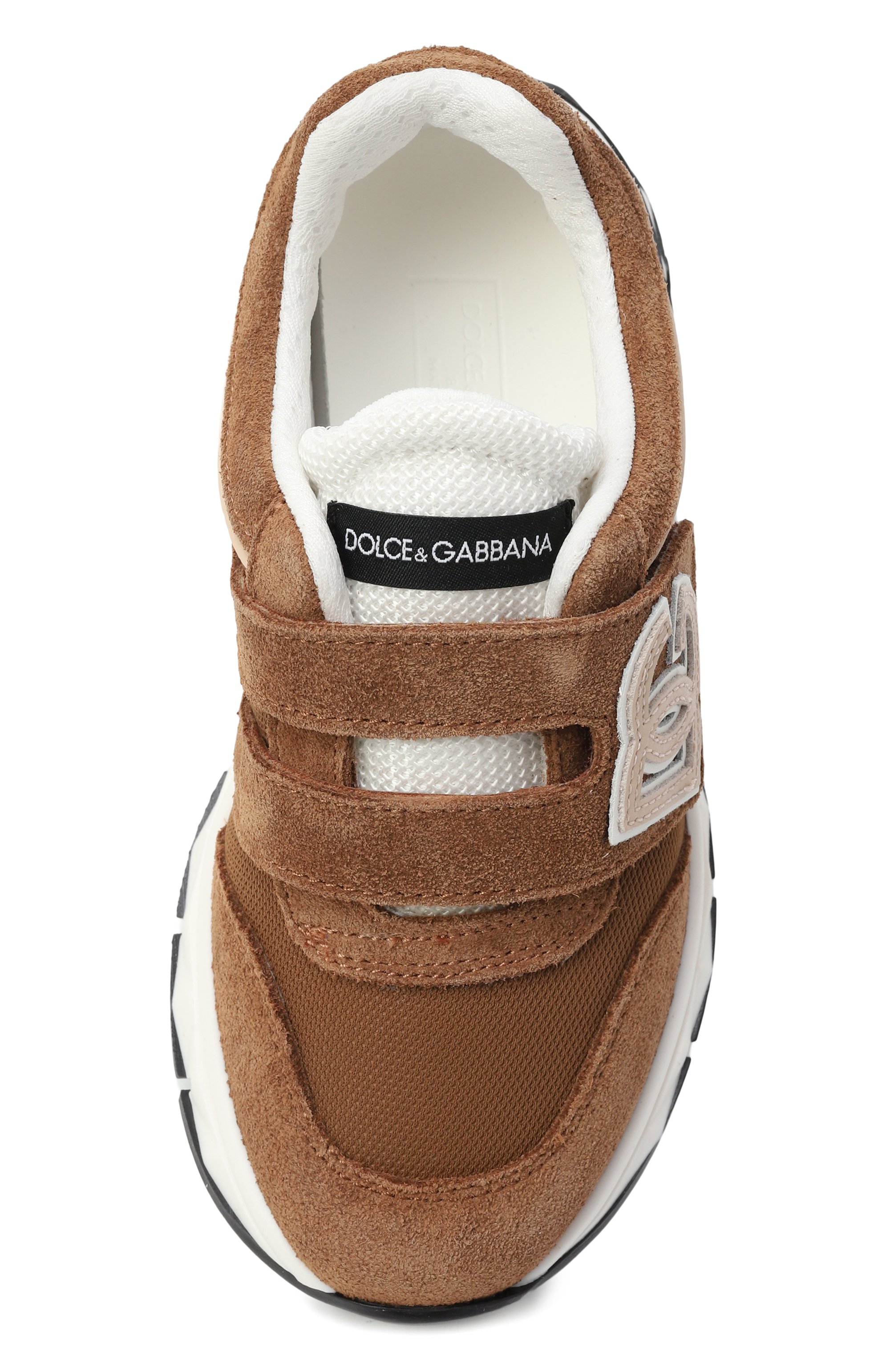 Комбинированные кроссовки dg running DOLCE & GABBANA, арт. DA5187/AA954/24-28, фото 4