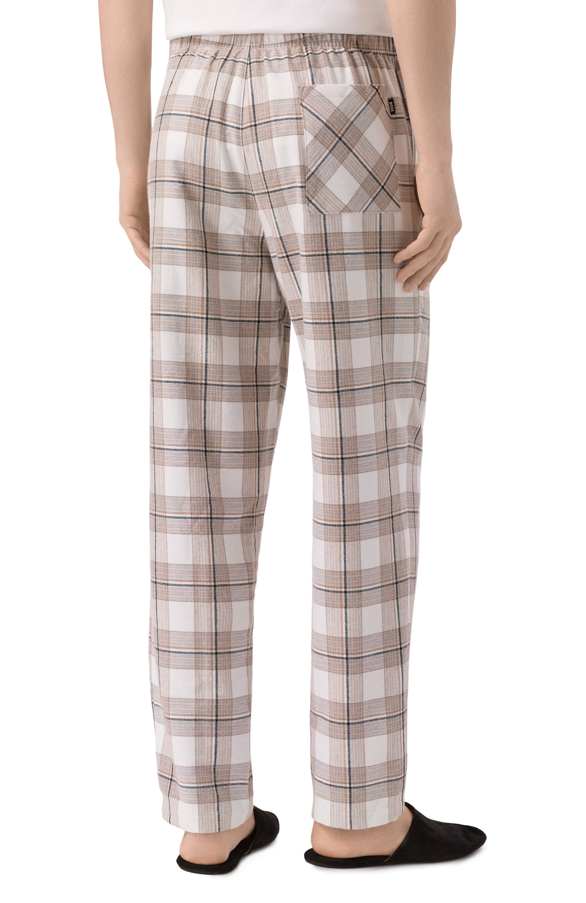 Пижама из хлопка и вискозы BOSS, арт. 50550756, фото 5