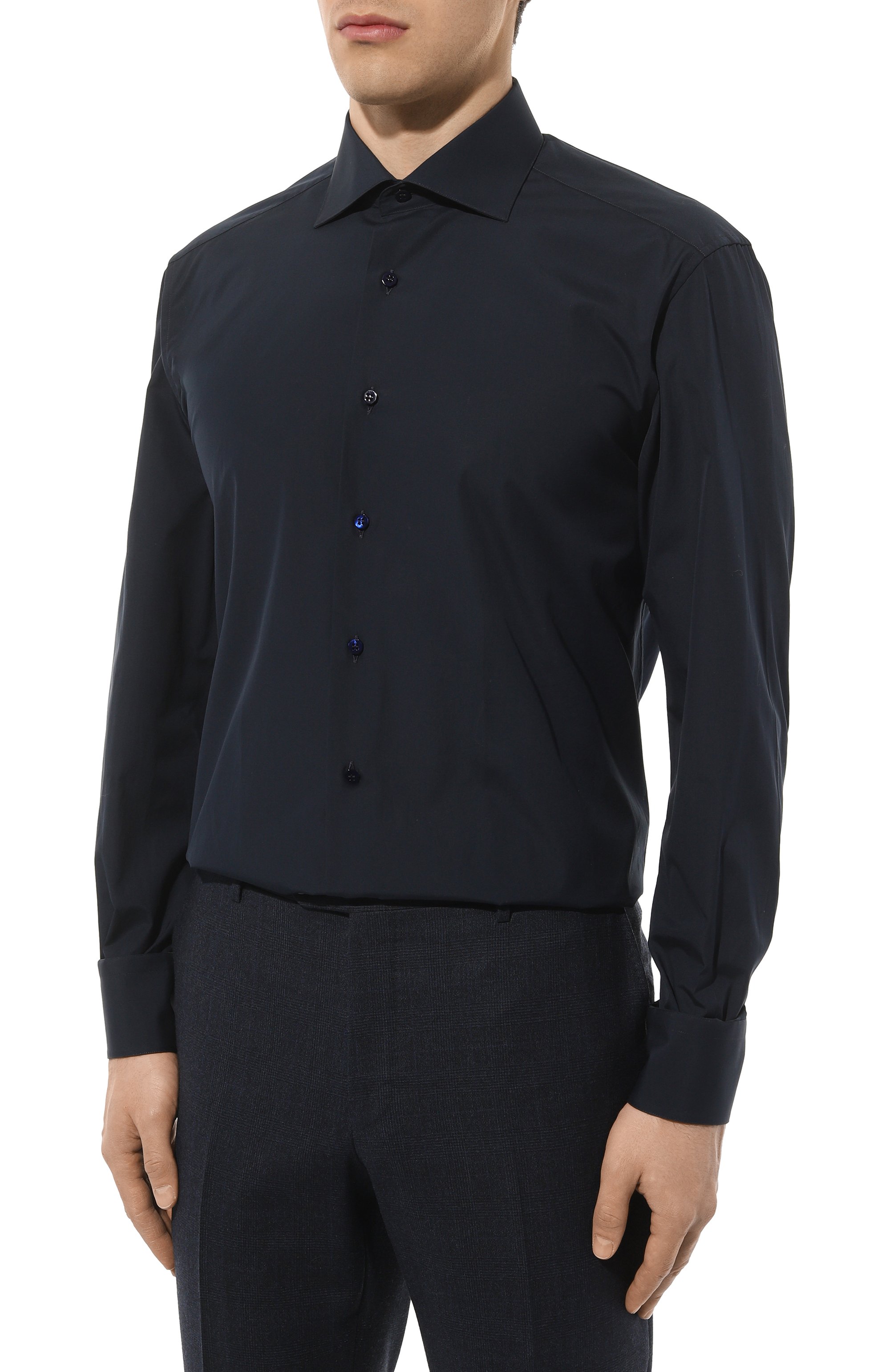 Хлопковая сорочка STEFANO RICCI, арт. MC007132/S2717, фото 4