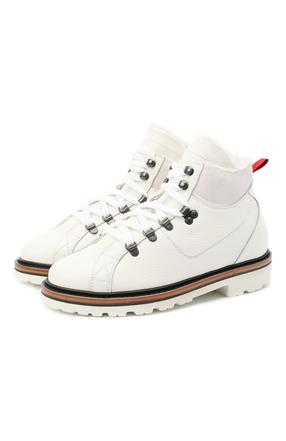 Кожаные ботинки KITON, арт. DSSMTZWX04R81, фото 1