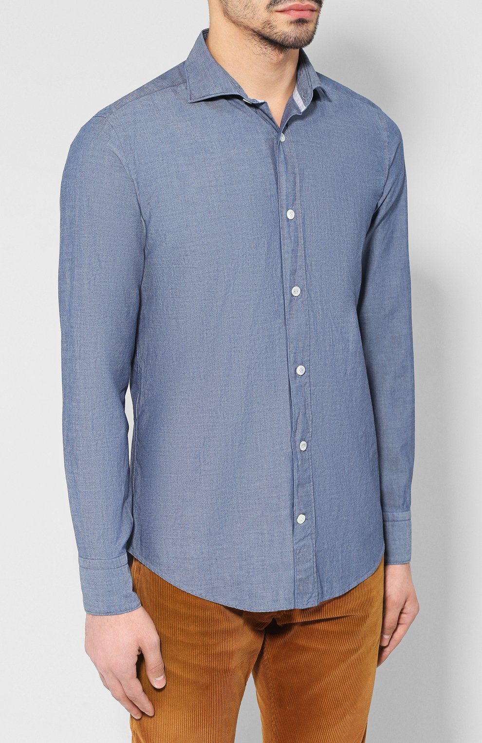 Хлопковая рубашка ELEVENTY PLATINUM, арт. 979CA0053 CAM27036, фото 3