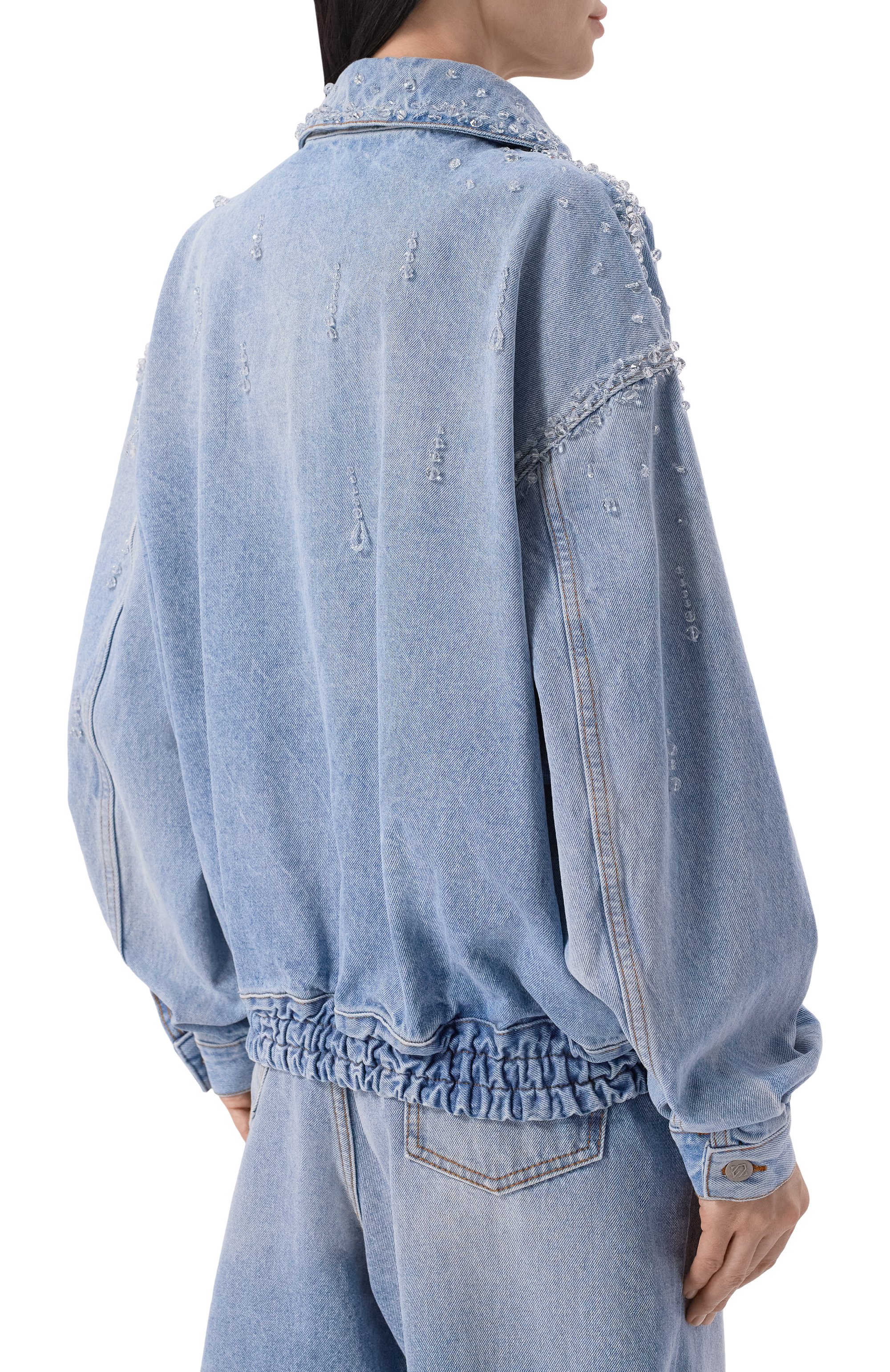 Джинсовая куртка GIUSEPPE DI MORABITO, арт. 06PSDNB096R 16407, фото 4