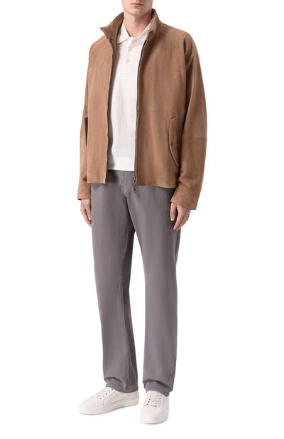 Кожаные кеды gary BOSS, арт. 50536841, фото 2