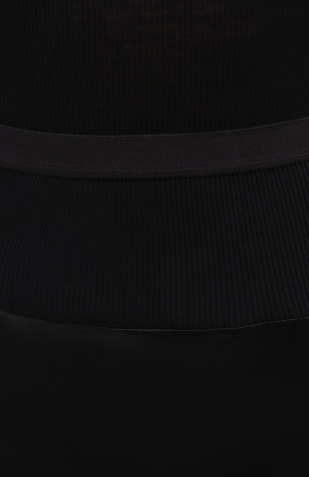 Юбка RICK OWENS черного цвета по цене 63800 руб., арт. RP20F2334/QLX, фото 6 Юбка RICK OWENS, арт. RP20F2334/QLX, фото 6