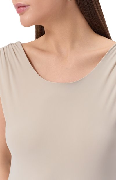 Боди AGOLDE светло-бежевого цвета по цене 38300 руб., арт. A73431460, фото 5 Боди AGOLDE, арт. A73431460, фото 5