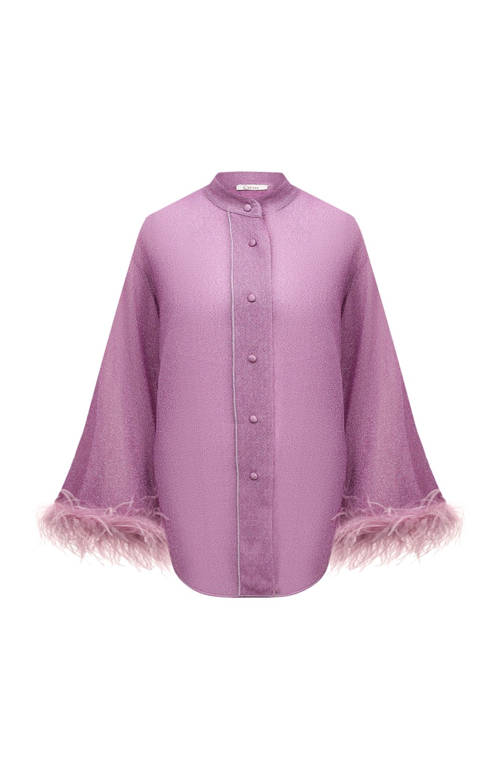 Блузка с отделкой перьями OSEREE, арт. LSF213, фото 1