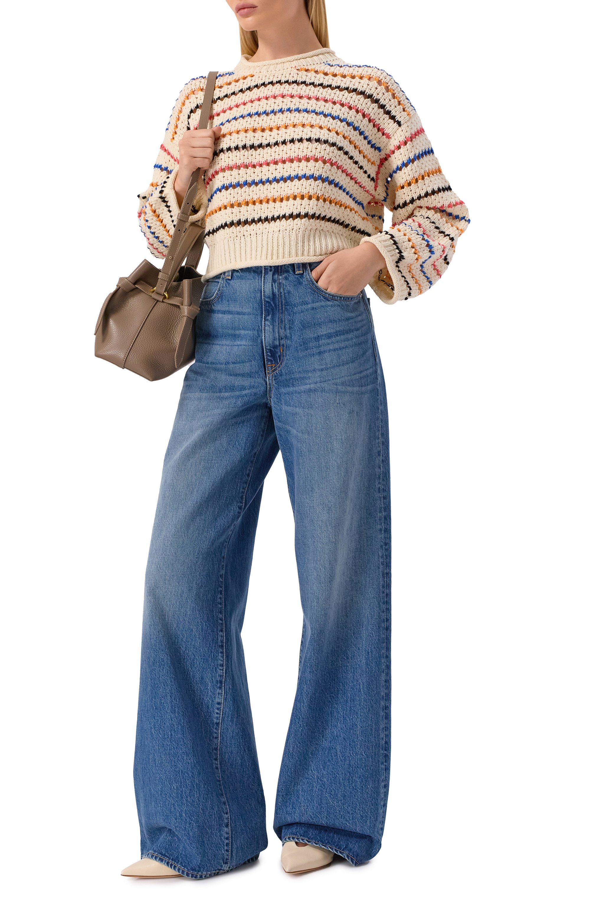 Хлопковый свитер MOTHER, арт. 82046-1784, фото 2