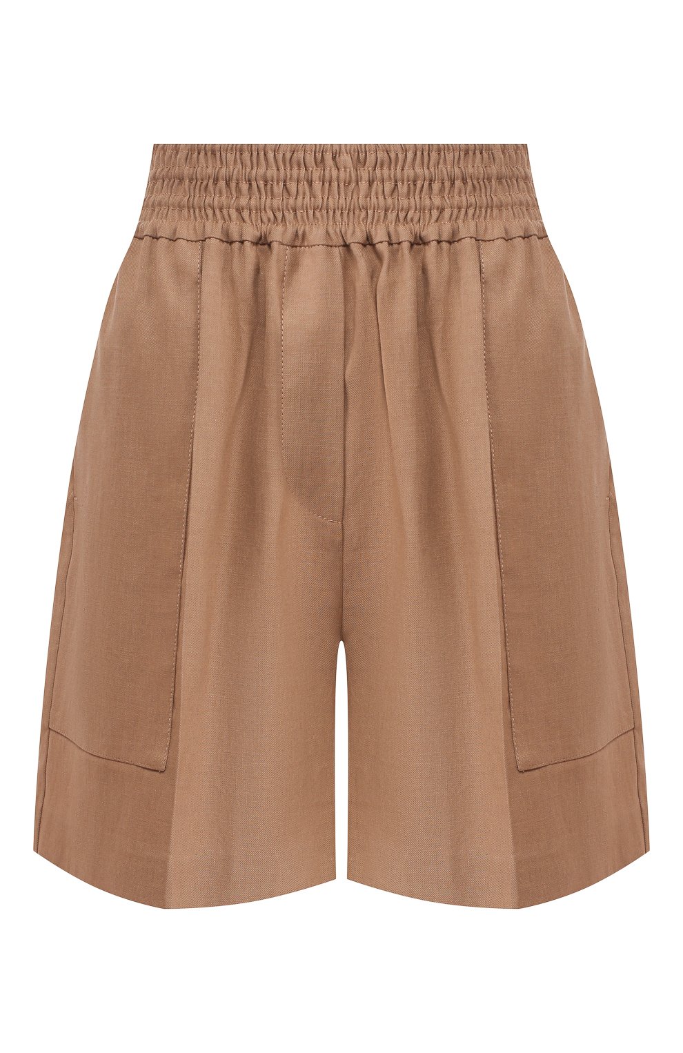 Шорты из смеси льна и хлопка BRUNELLO CUCINELLI, арт. MF591P7213, фото 1