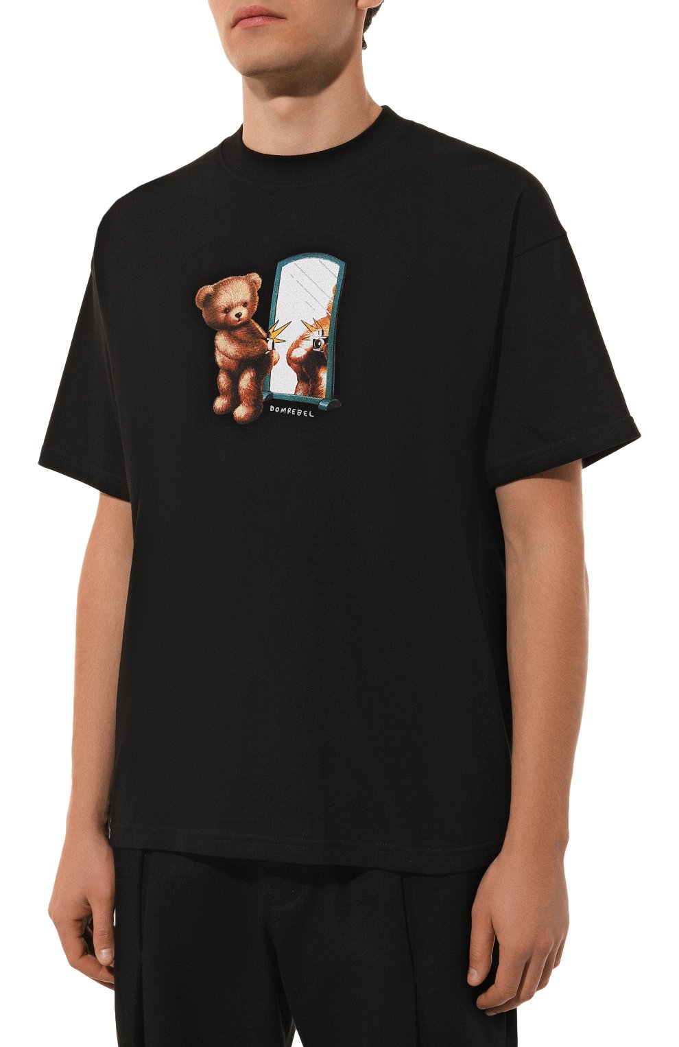 Хлопковая футболка DOMREBEL, арт. M MIRR0R/TSHIRT, фото 3