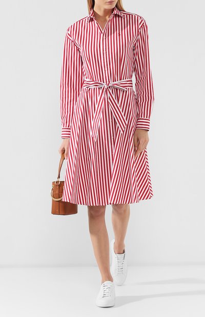 Хлопковое платье POLO RALPH LAUREN, арт. 211733672, фото 2