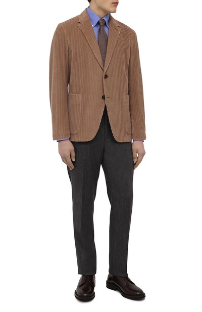 Кожаные дерби BRUNELLO CUCINELLI, арт. MZUVRNK810, фото 2