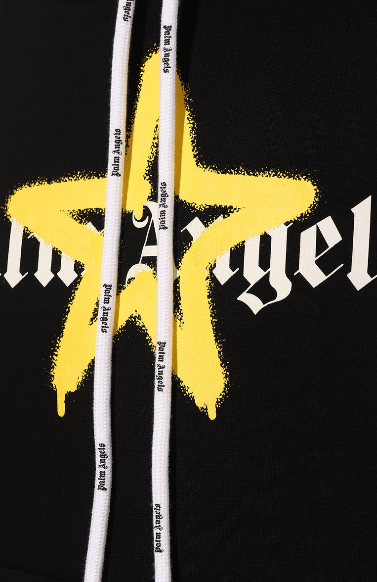 完売必至♪Palm Angels♪\"Crocodile Popover\" フーディー♪ Хлопковое худи Palm Angels цвет черный купить в ЦУМ OUTLET