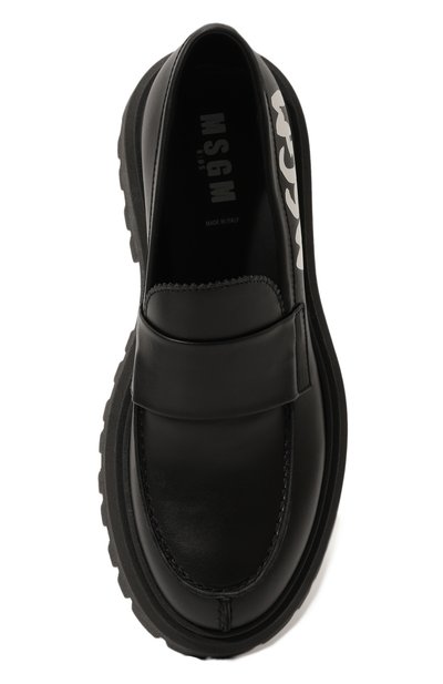 Кожаные лоферы MSGM KIDS, арт. 76260/36-40, фото 4