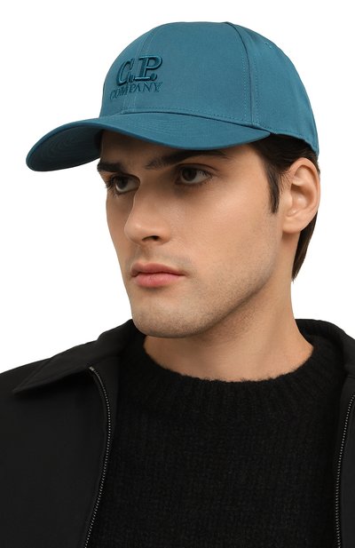 Хлопковая бейсболка C.P. COMPANY, арт. 16CMAC282A006288A, фото 2