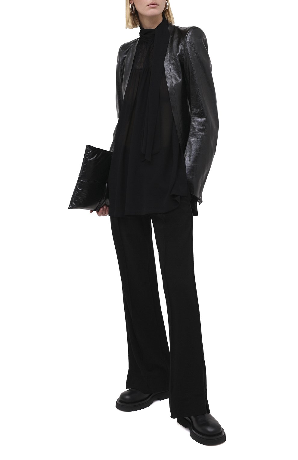 Блузка из вискозы ANN DEMEULEMEESTER, арт. 2002-1810-P-140-099, фото 2