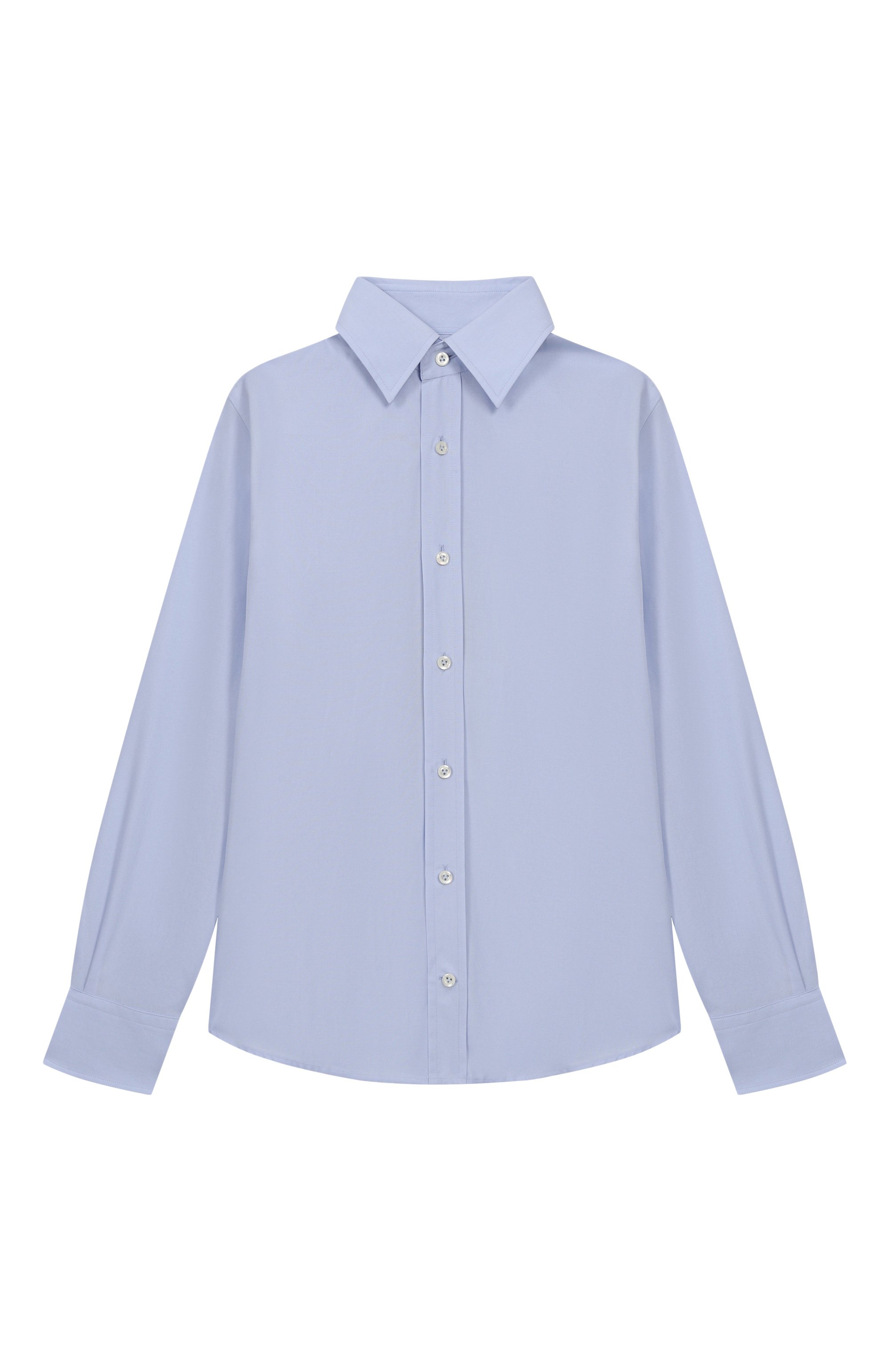 Хлопковая рубашка VAN LAACK голубого цвета по цене 14050 руб., арт. VL-TIM-XX/130648/164-176, фото 1 Хлопковая рубашка VAN LAACK, арт. VL-TIM-XX/130648/164-176, фото 1