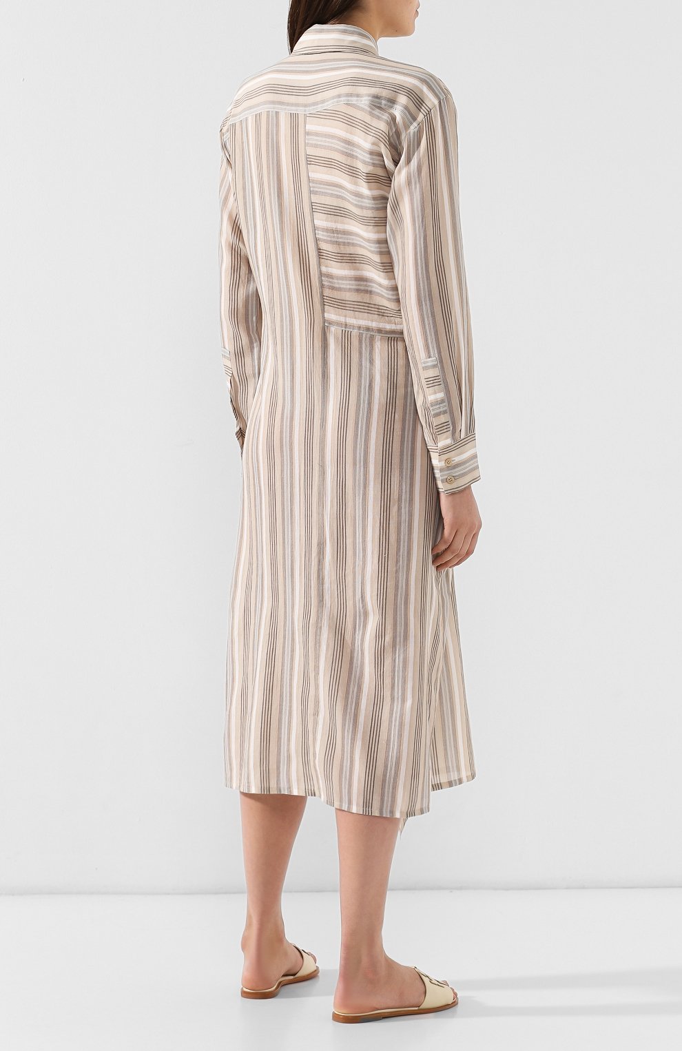 Хлопковое платье ACNE STUDIOS, арт. A20065, фото 4
