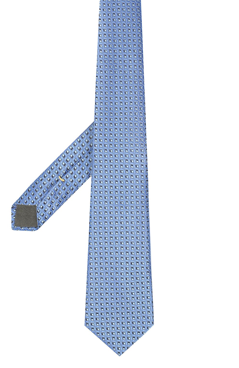 Шелковый галстук CANALI синего цвета по цене 8620 руб., арт. 18/HJ02304, фото 2 Шелковый галстук CANALI, арт. 18/HJ02304, фото 2