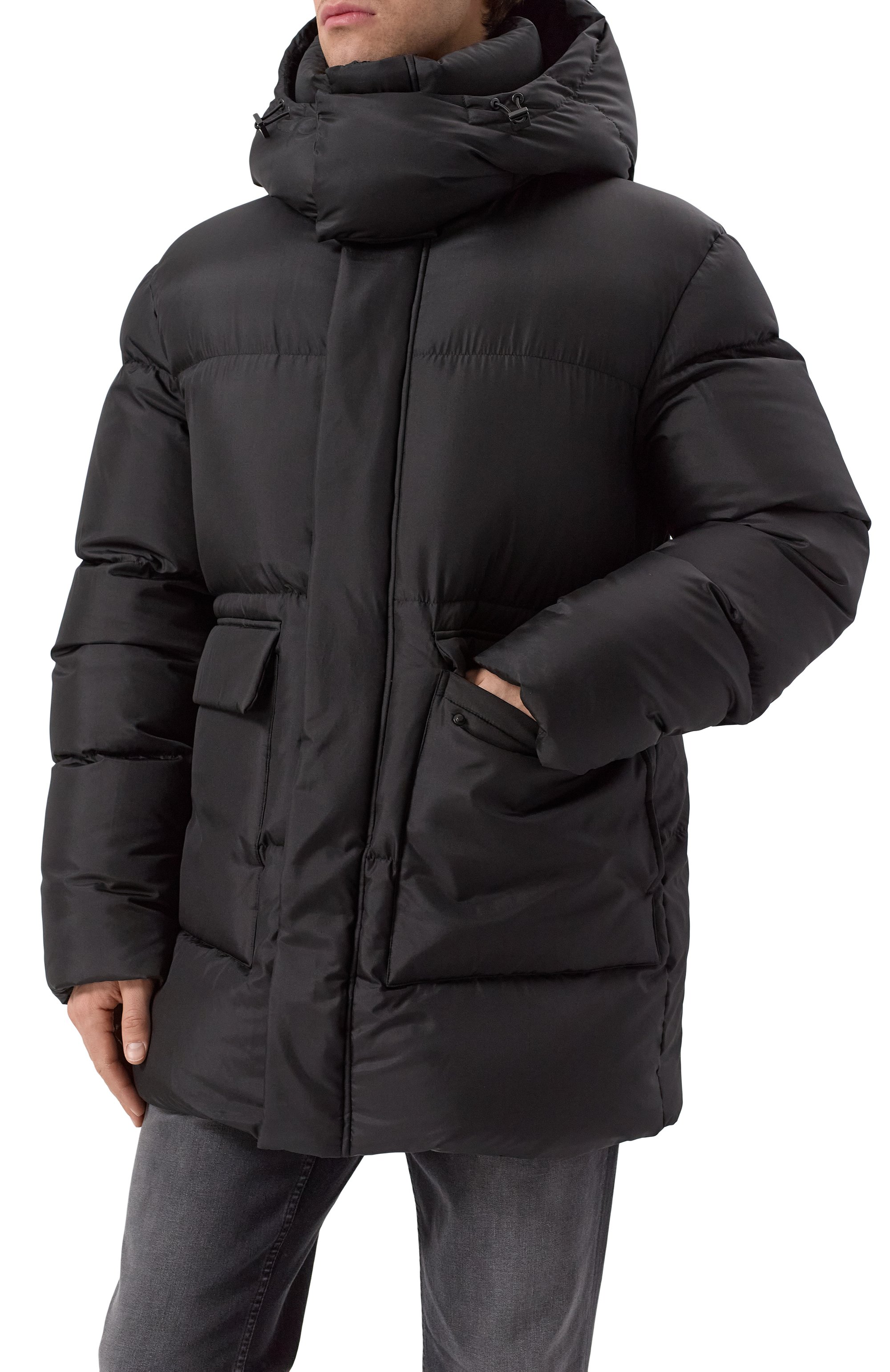 Шелковый пуховик MVST, арт. ICU0002/ZE_SET, фото 3