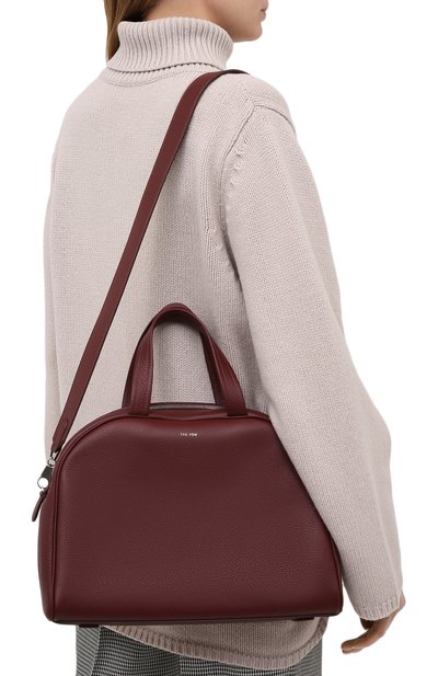 Сумка THE ROW бордового цвета по цене 299500 руб., арт. W1261L129, фото 5 Сумка THE ROW, арт. W1261L129, фото 5