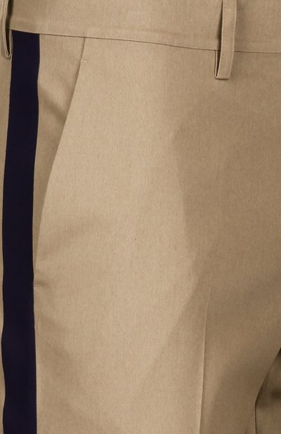 Хлопковые брюки с лампасами  VALENTINO, арт. KV0RCH54/32C, фот о 4