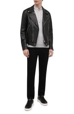 Футболка-хенли из вискозы GIORGIO ARMANI, арт. 3KSF50/SJYBZ, фото 1