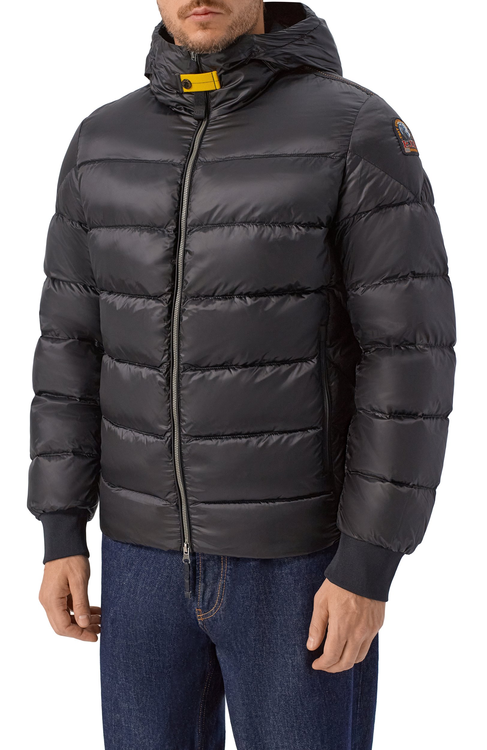 Пуховик PARAJUMPERS черного цвета по цене 86100 руб., арт. 26WMPMPUSX13, фото 3 Пуховик PARAJUMPERS, арт. 26WMPMPUSX13, фото 3