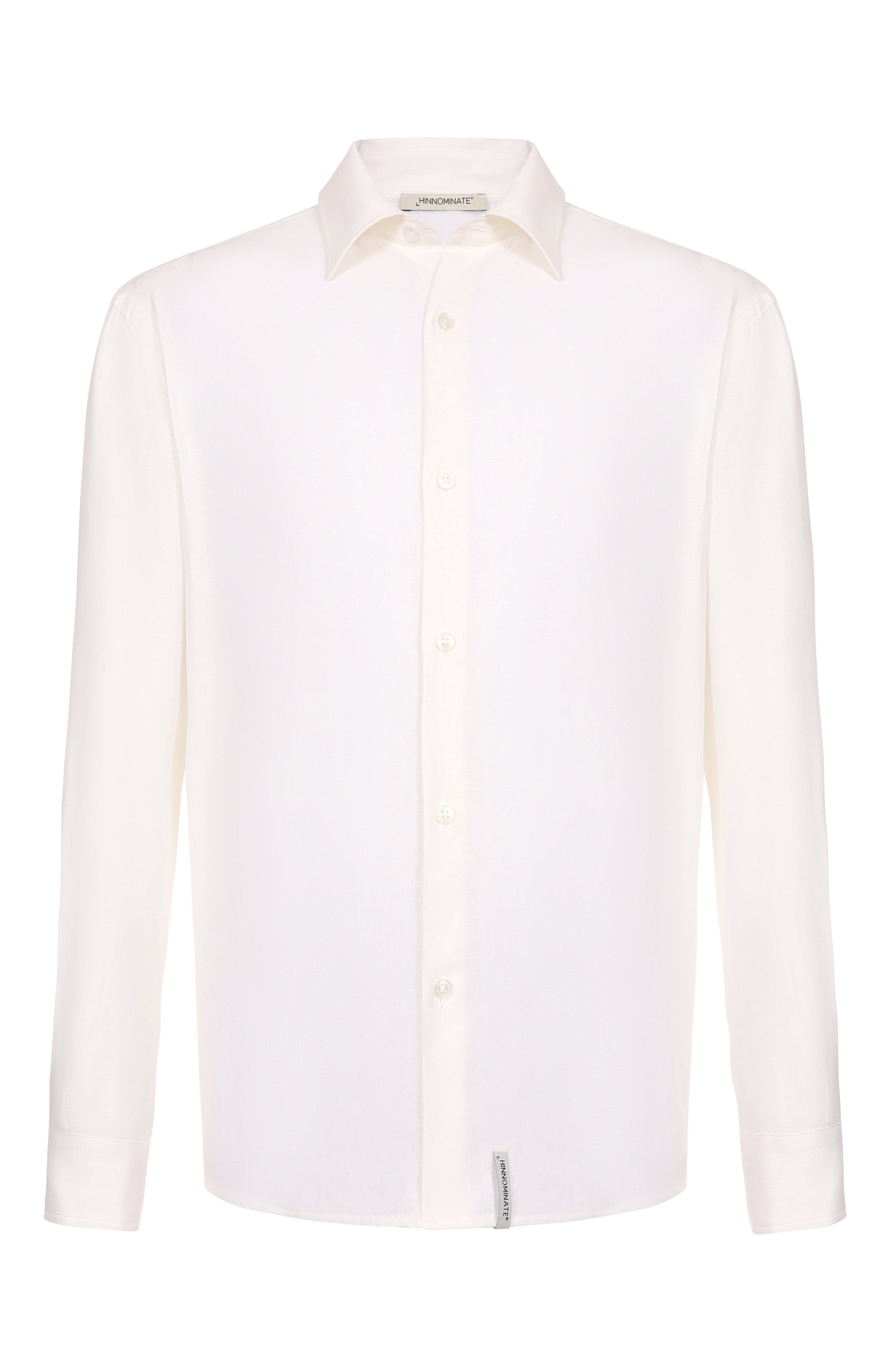 Рубашка изо льна и вискозы HINNOMINATE, арт. HMABM01347, фото 1