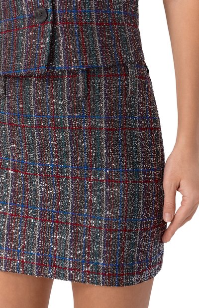 Юбка с отделкой пайетками MISSONI, арт. DS25WH1E/BC005V, фото 5