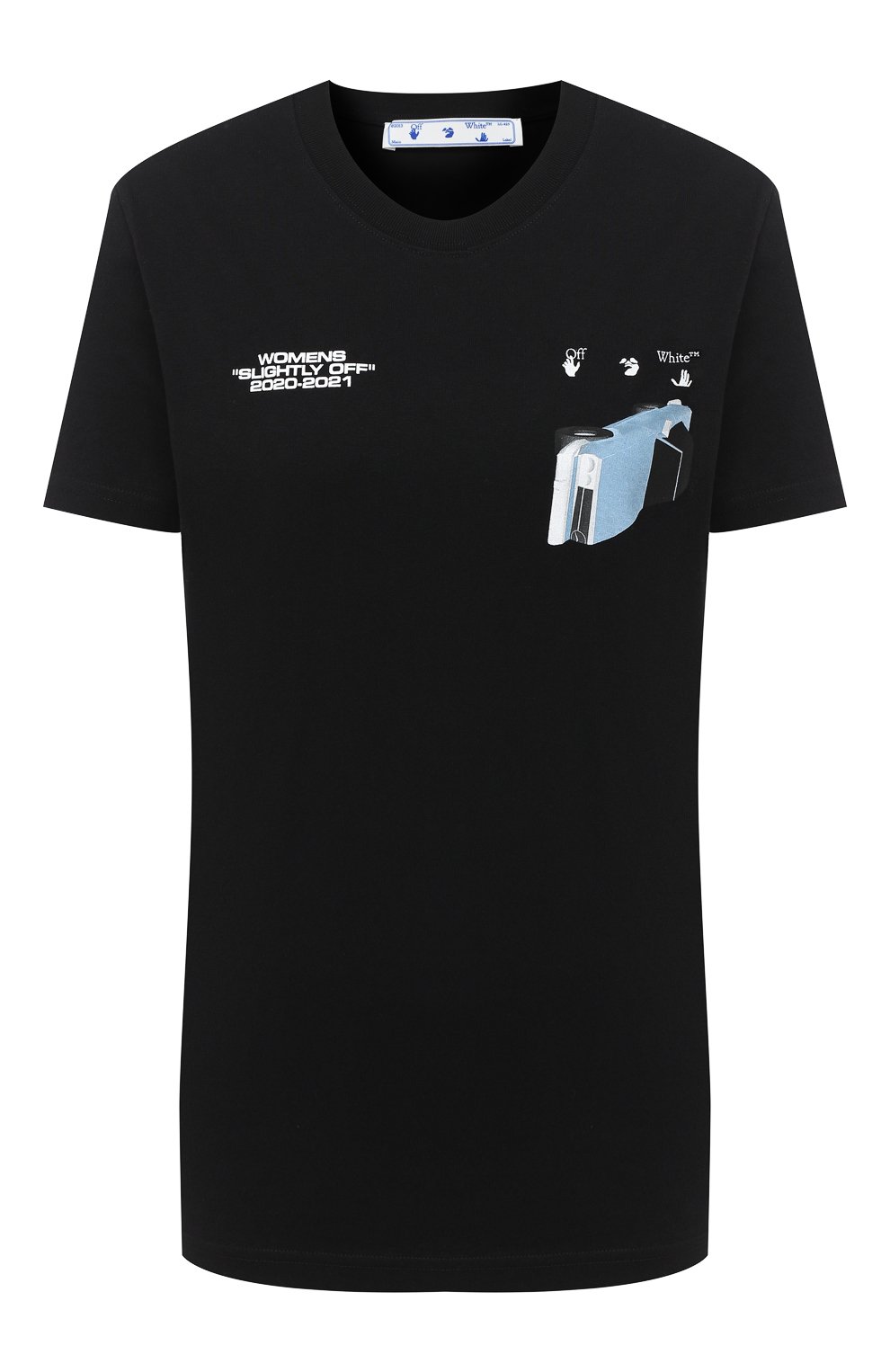 Хлопковая футболка OFF-WHITE, арт. 0WAA049F20JER0131001, фото 1