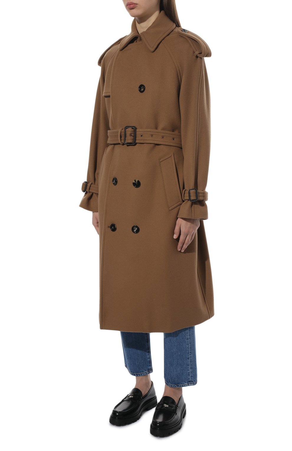 Шерстяное пальто CELINE, арт. 2M722995K, фото 3