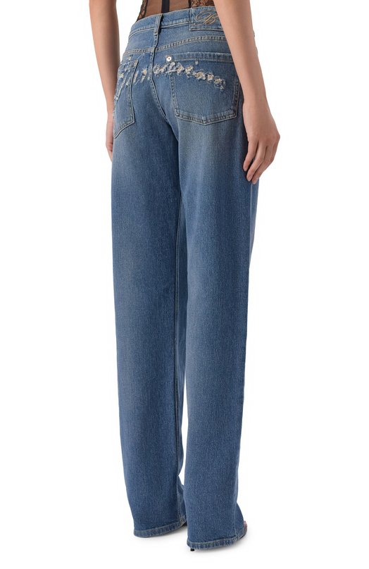 Джинсы Blumarine 2J235A Синий  2J235A Фото 4