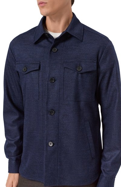 Шерстяная куртка-рубашка HARRIS WHARF LONDON, арт. CH9320MVA, фото 5